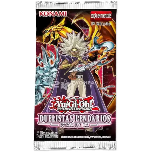 Yu-Gi-Oh! (yugioh) - Duelistas Lendários: Fúria de Rá - Booster