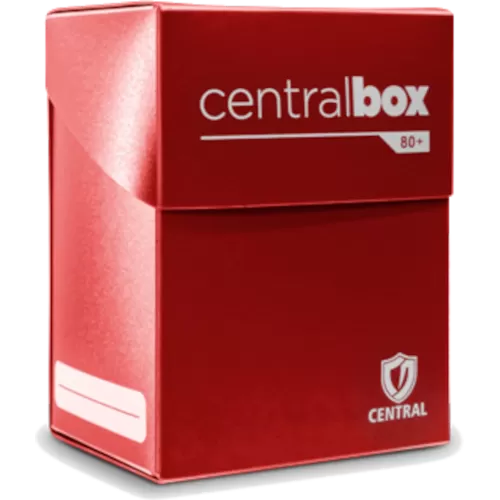 Deck Box Vermelho p/ 80 cards - Central