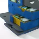 Deck Box Azul p/ 600 cards - Game's Lair 600+ Convertible - Gamegenic
