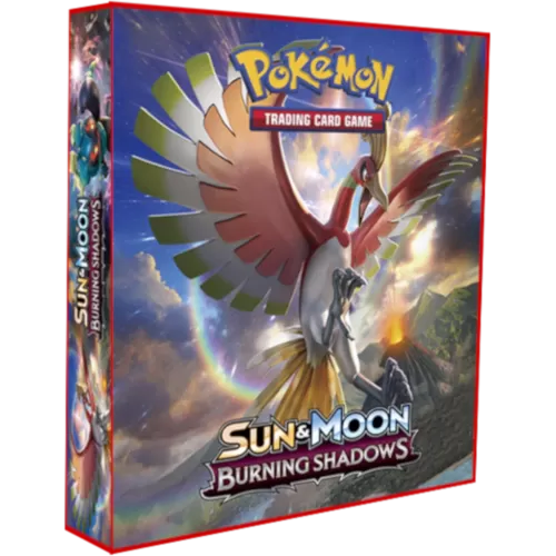 Álbum (Fichário) 4 Argolas Pokémon: SM Burning Shadows