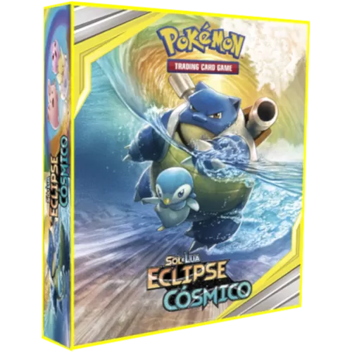 Álbum (Fichário) 4 Argolas Pokémon: SL Eclipse Cósmico