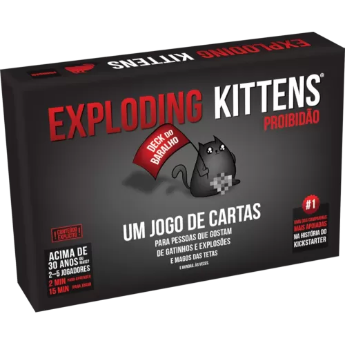 Exploding Kittens Proibidão - Galápagos Jogos