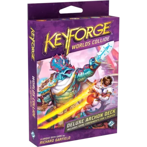 KeyForge - Colisão Entre Mundos - Deluxe Archon Deck - Galápagos Jogos