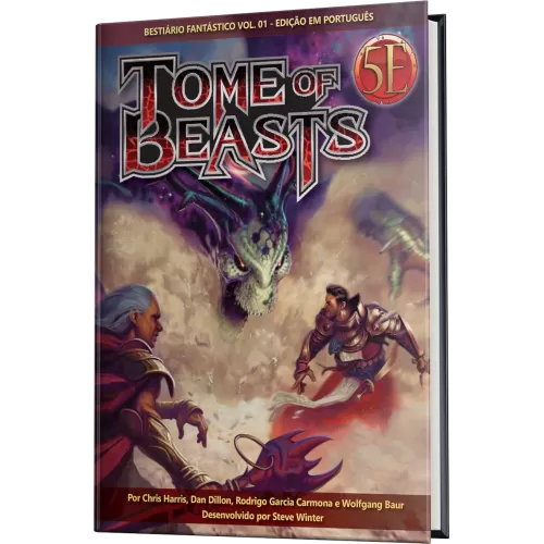 D&D 5.0 Tome of Beasts: Bestiário Fantástico Vol. 01 - Galápagos Jogos
