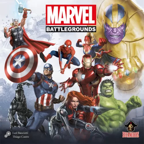 Marvel Battlegrounds (com Insert e kit de sleeve) - Bucaneiros