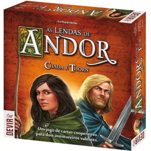 Lendas de Andor, As - Chada e Thorn - Devir Jogos