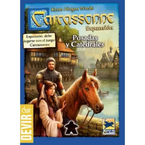Carcassonne Expansão: Estalagens e Catedrais - Devir Jogos