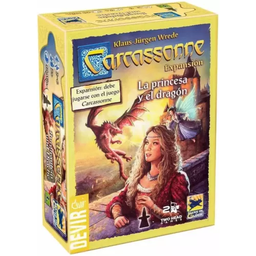 Carcassonne Expansão: A Princesa e o Dragão - Devir Jogos