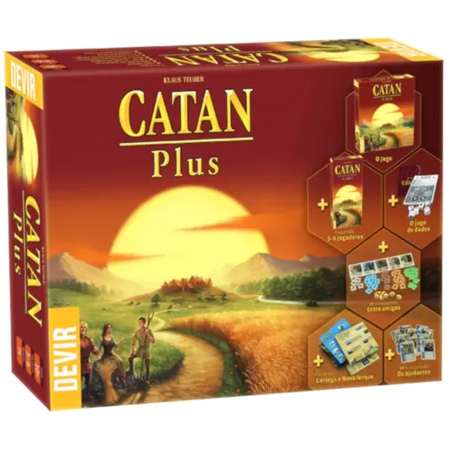 Catan Plus - Devir Jogos