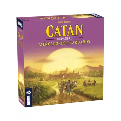 Catan - Expansão Mercadores e Bárbaros - Devir Jogos