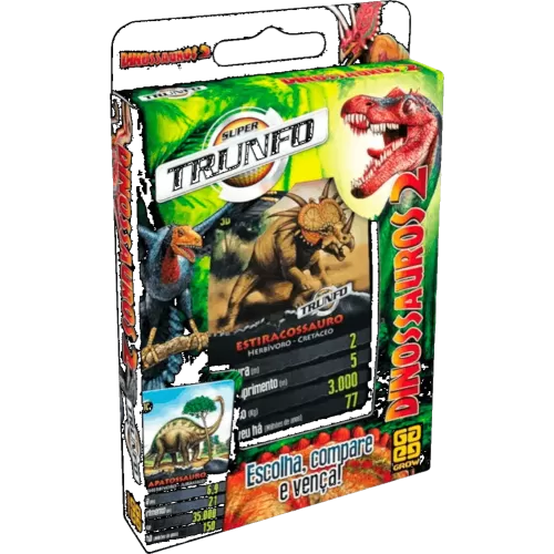 Super Trunfo Dinossauros 2