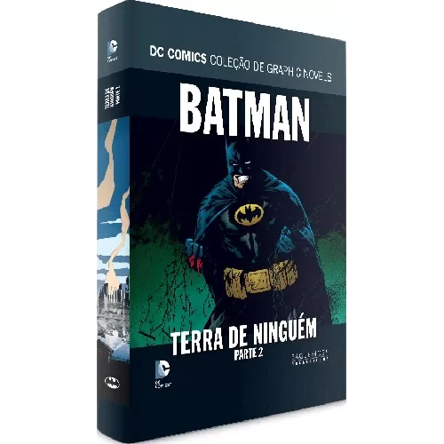 DC Comics Coleção de Graphic Novels Especial Batman Vol. 03 - Batman: Terra de Ninguém Parte 2 - Eaglemoss