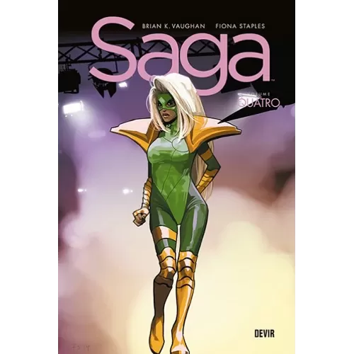 Saga - Volume 04 com Adesivo