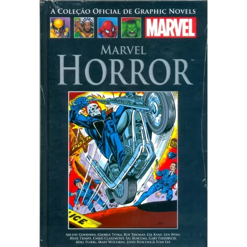 Coleção Oficial de Graphic Novels Marvel, A - Clássicos XXI - Marvel Horror - Salvat