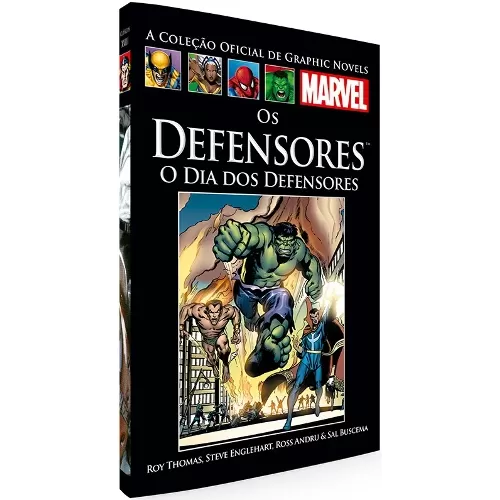 Coleção Oficial de Graphic Novels Marvel, A - Clássicos XXIII - Os Defensores: O Dia dos Defensores - Salvat