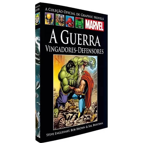 Coleção Oficial de Graphic Novels Marvel, A - Clássicos XXVII - A Guerra Vingadores-Defensores - Salvat