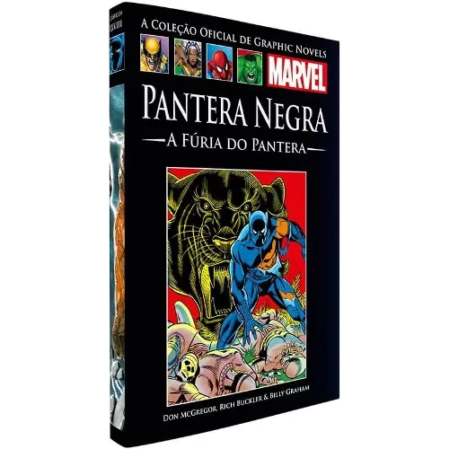 Coleção Oficial de Graphic Novels Marvel, A - Clássicos XXVIII - Pantera Negra: A Fúria do Pantera - Salvat