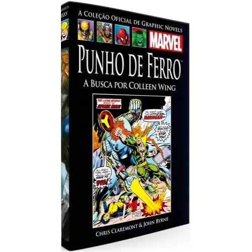 Coleção Oficial de Graphic Novels Marvel, A - Clássicos XXXV - Punho de Ferro: A Busca por Colleen Wing - Salvat
