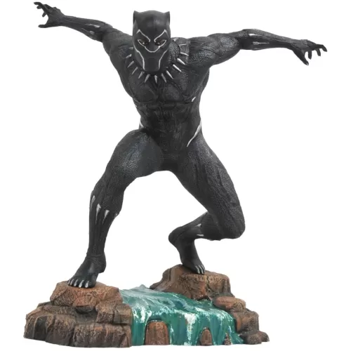Miniatura Pantera Negra (Black Panther) PVC Diorama - Diamond Select